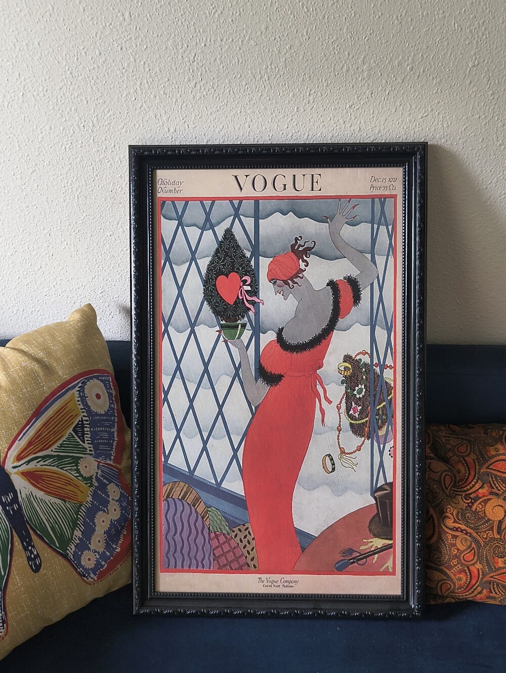 Vogue Framed Fashion Print
